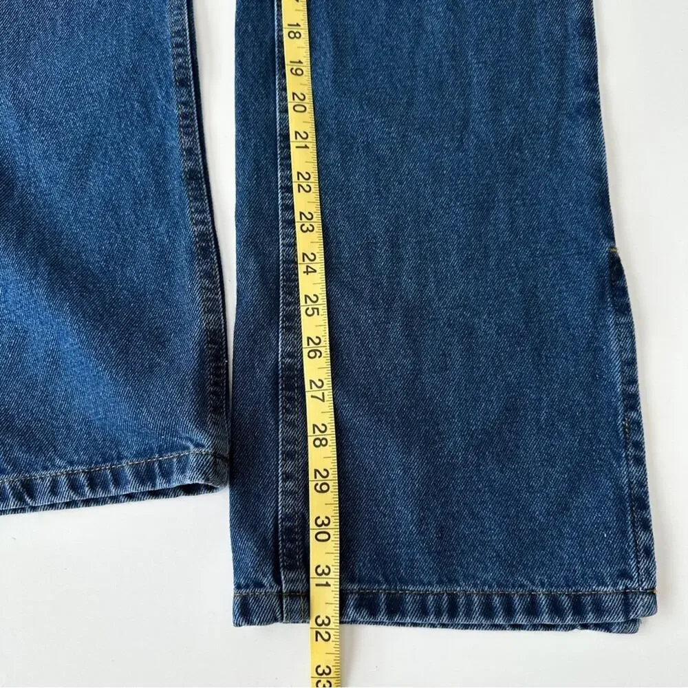 NA-KD Split Hem High Waist Denim Jeans - Picture 10 of 12